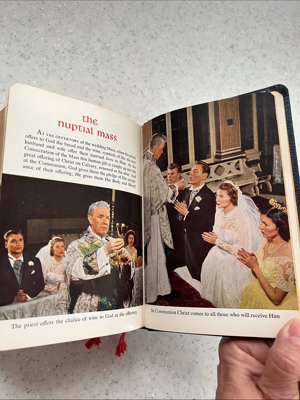Vtg 1954 The Catholic Missal The Catholic Press Chicago Religious JP O’Connell